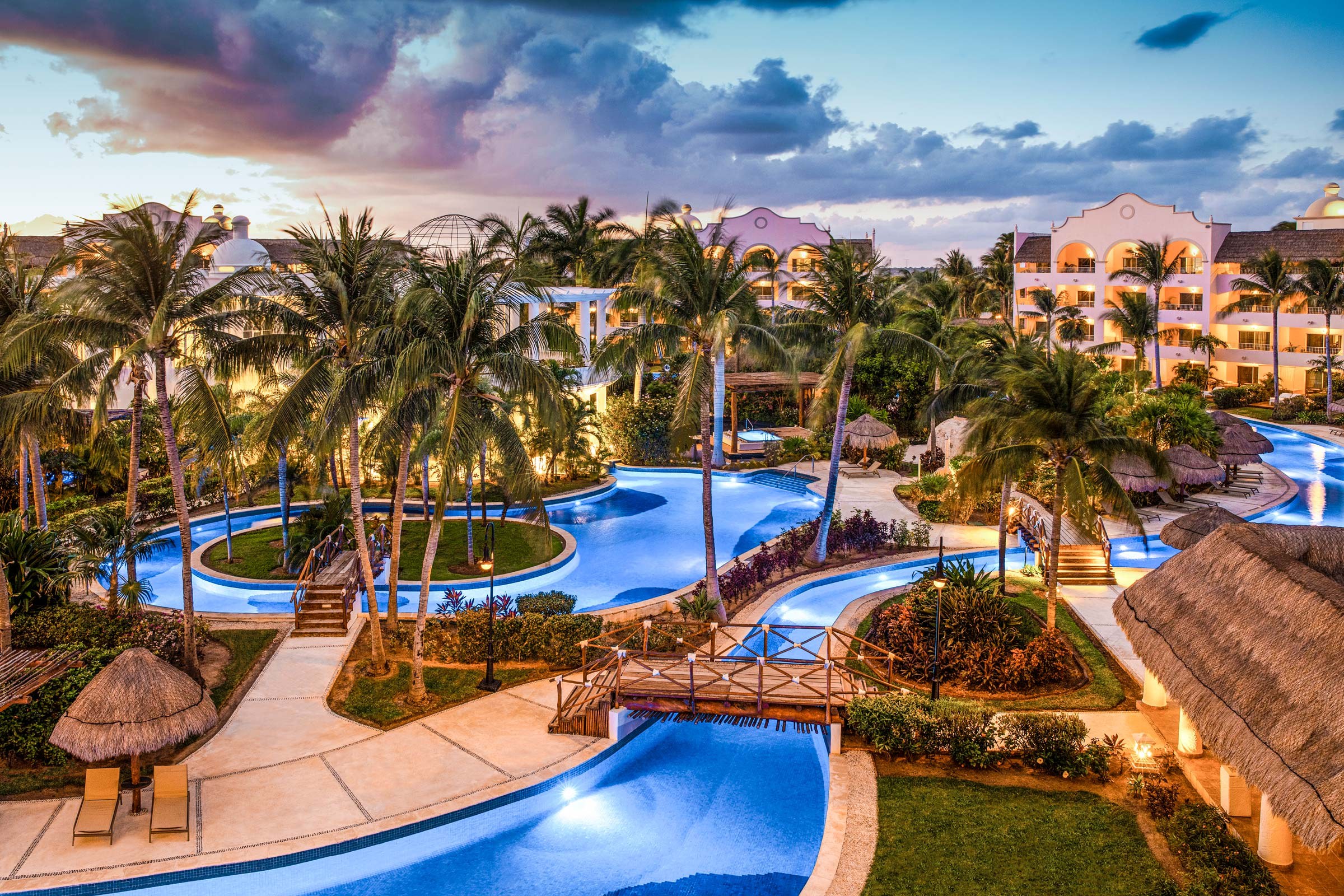 Pools and gardens