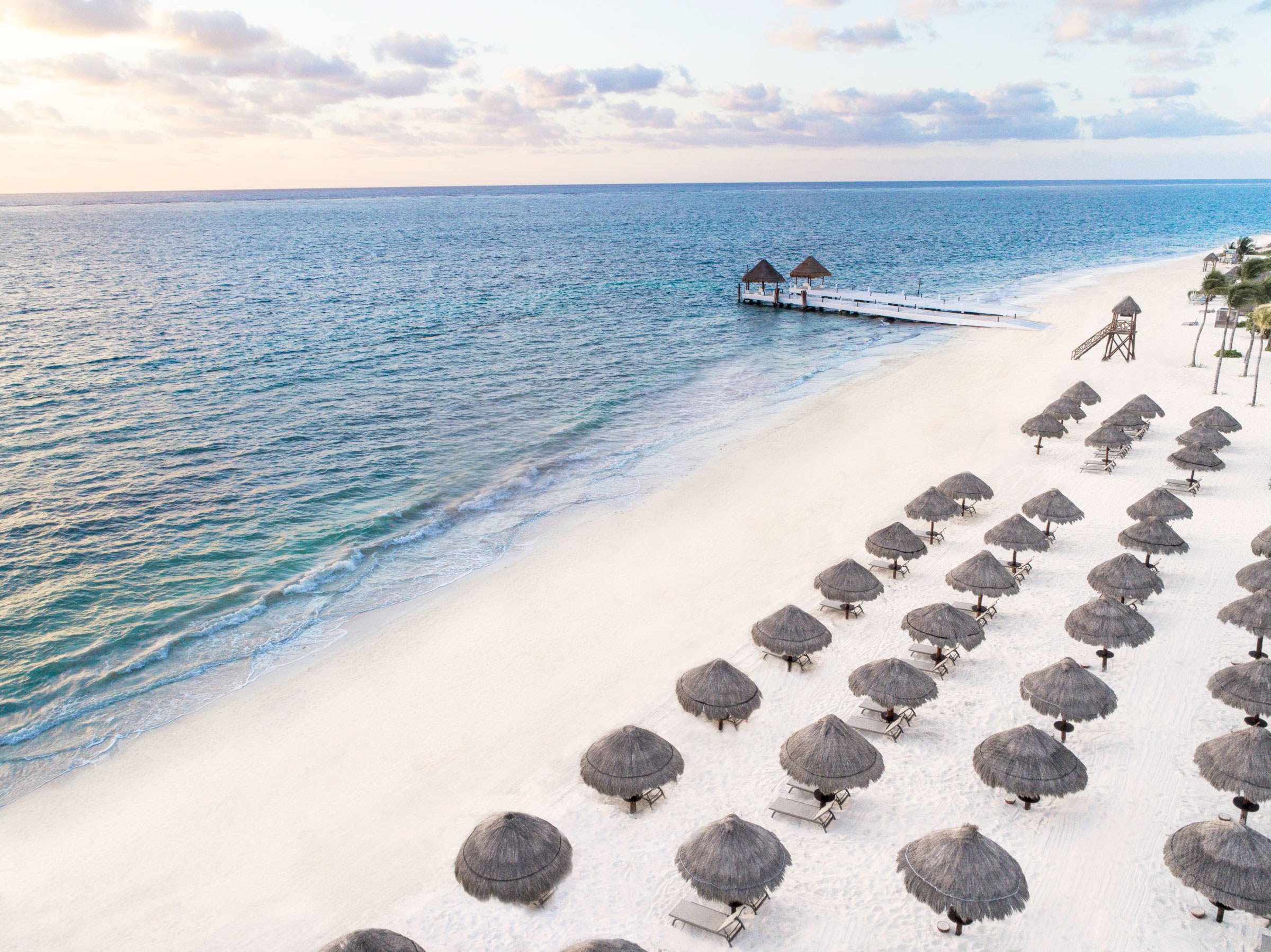 White sand beach