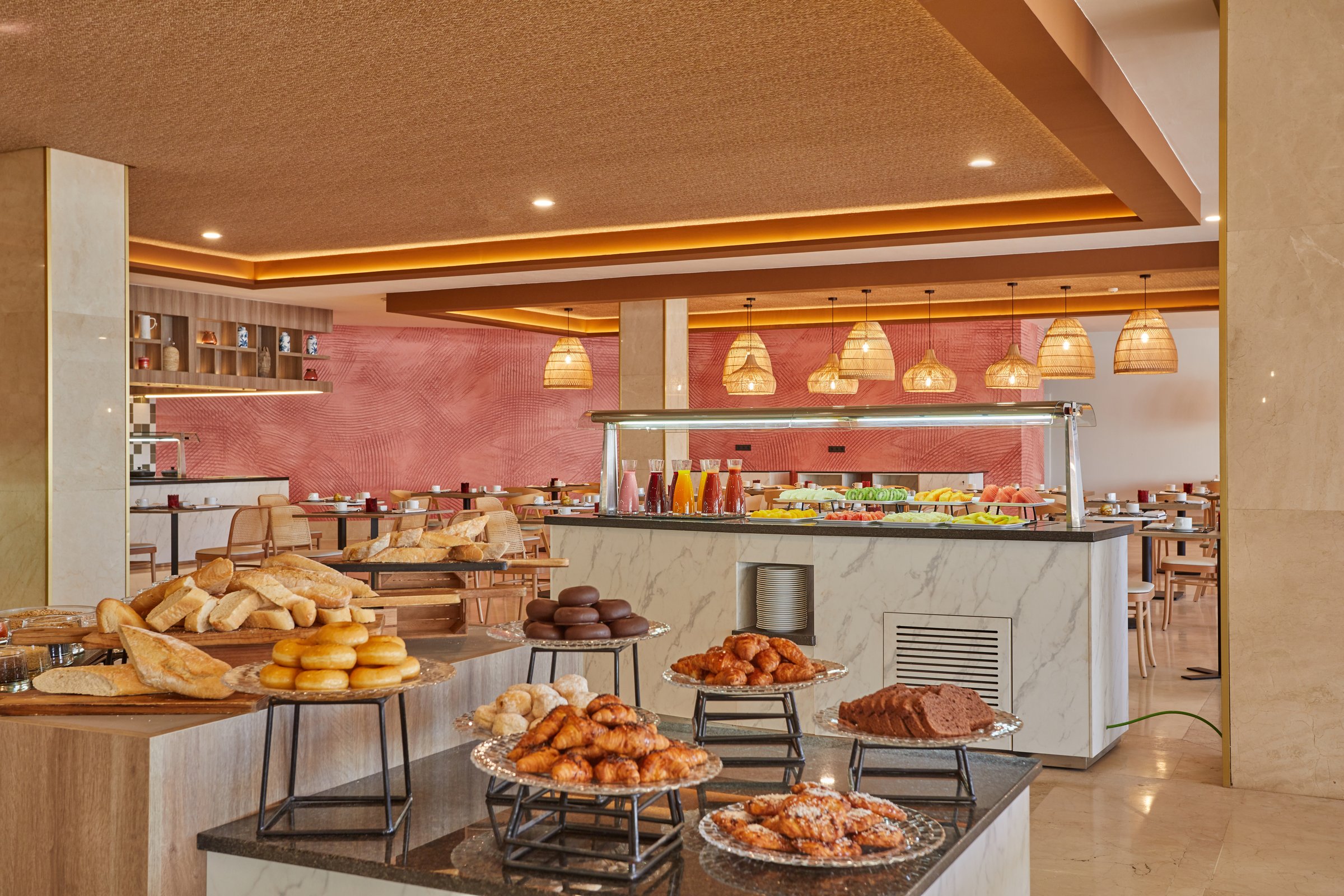 Nao breakfast buffet with pastries