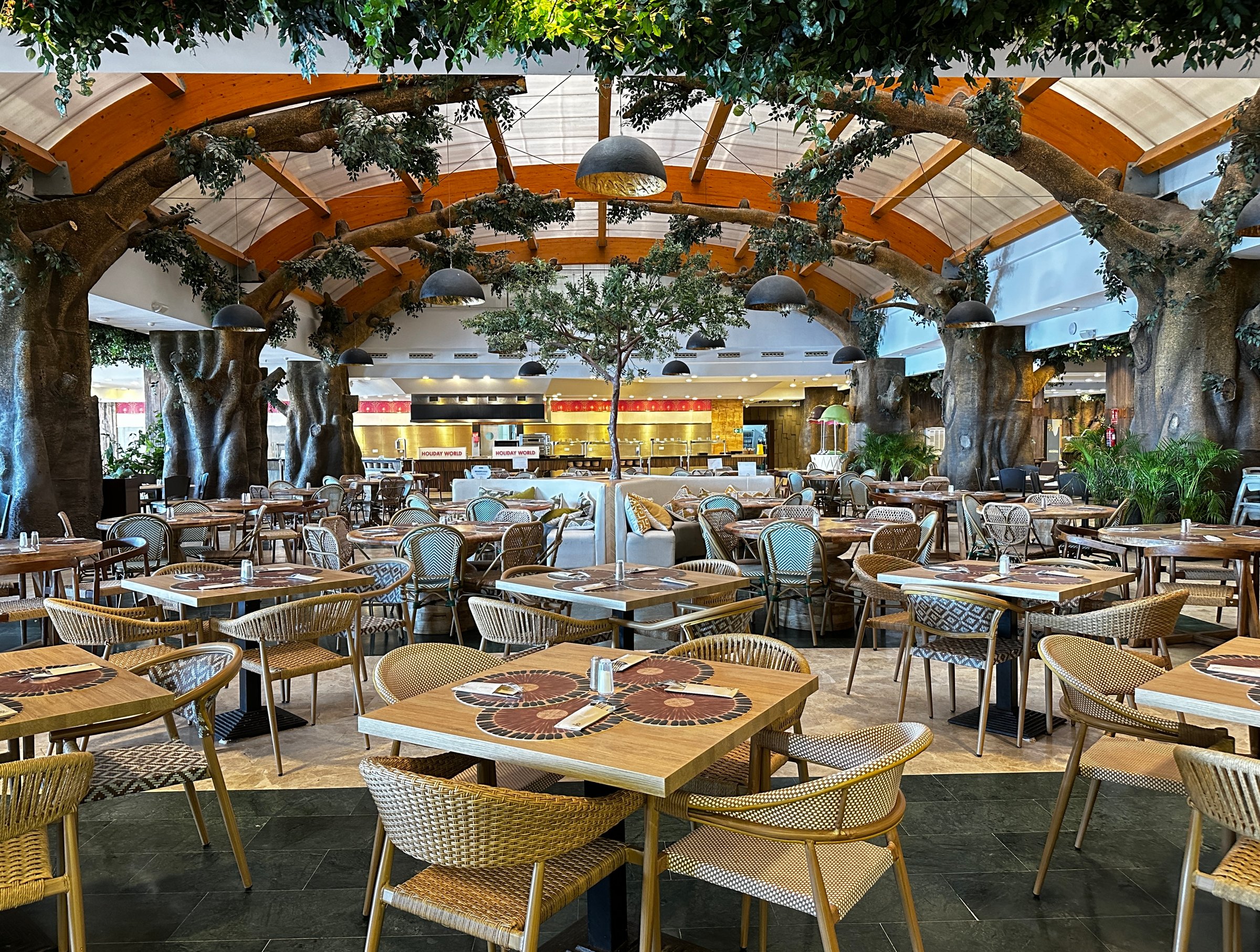 Maeva themed buffet restaurant
