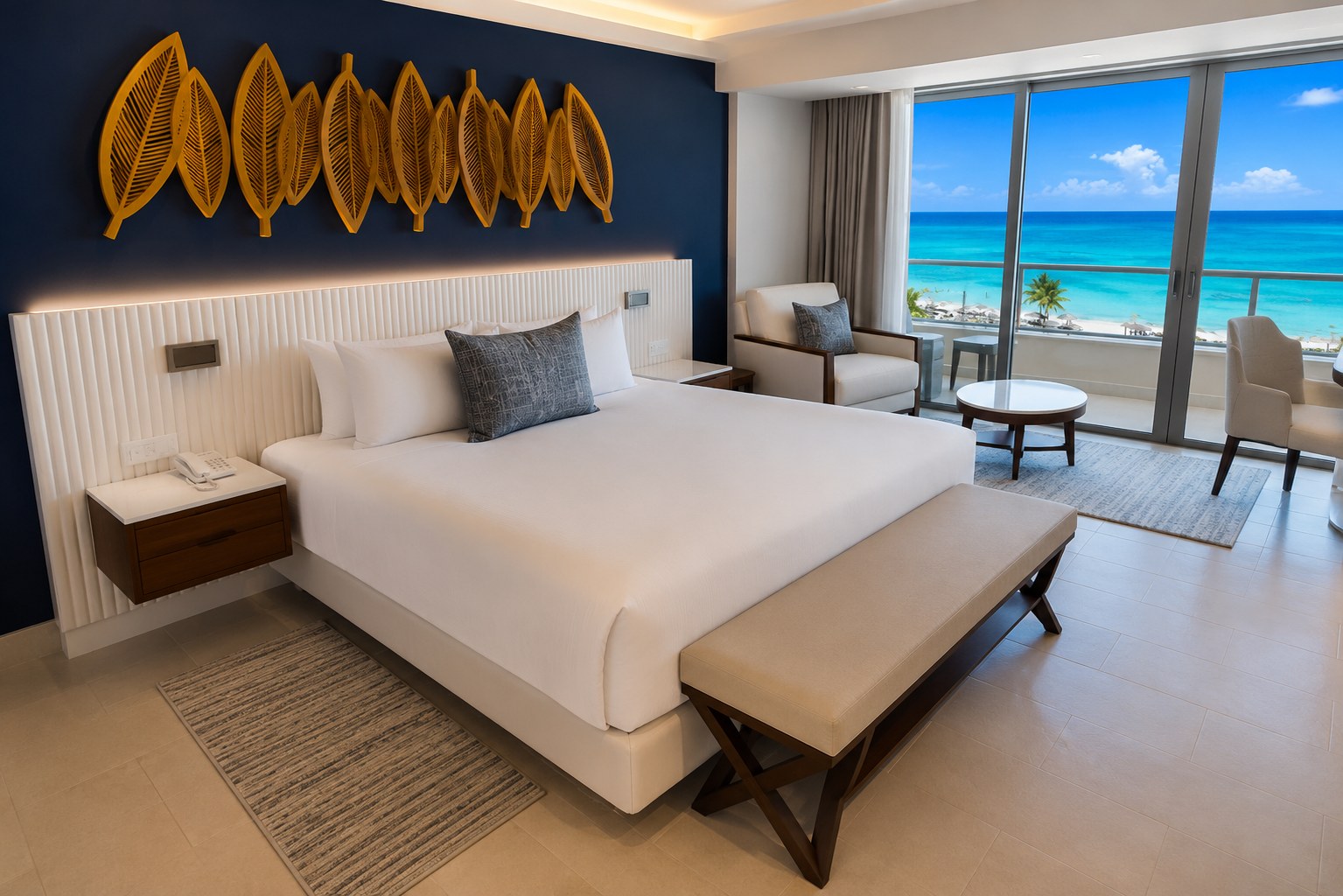 Luxury Junior Suite with an ocean view