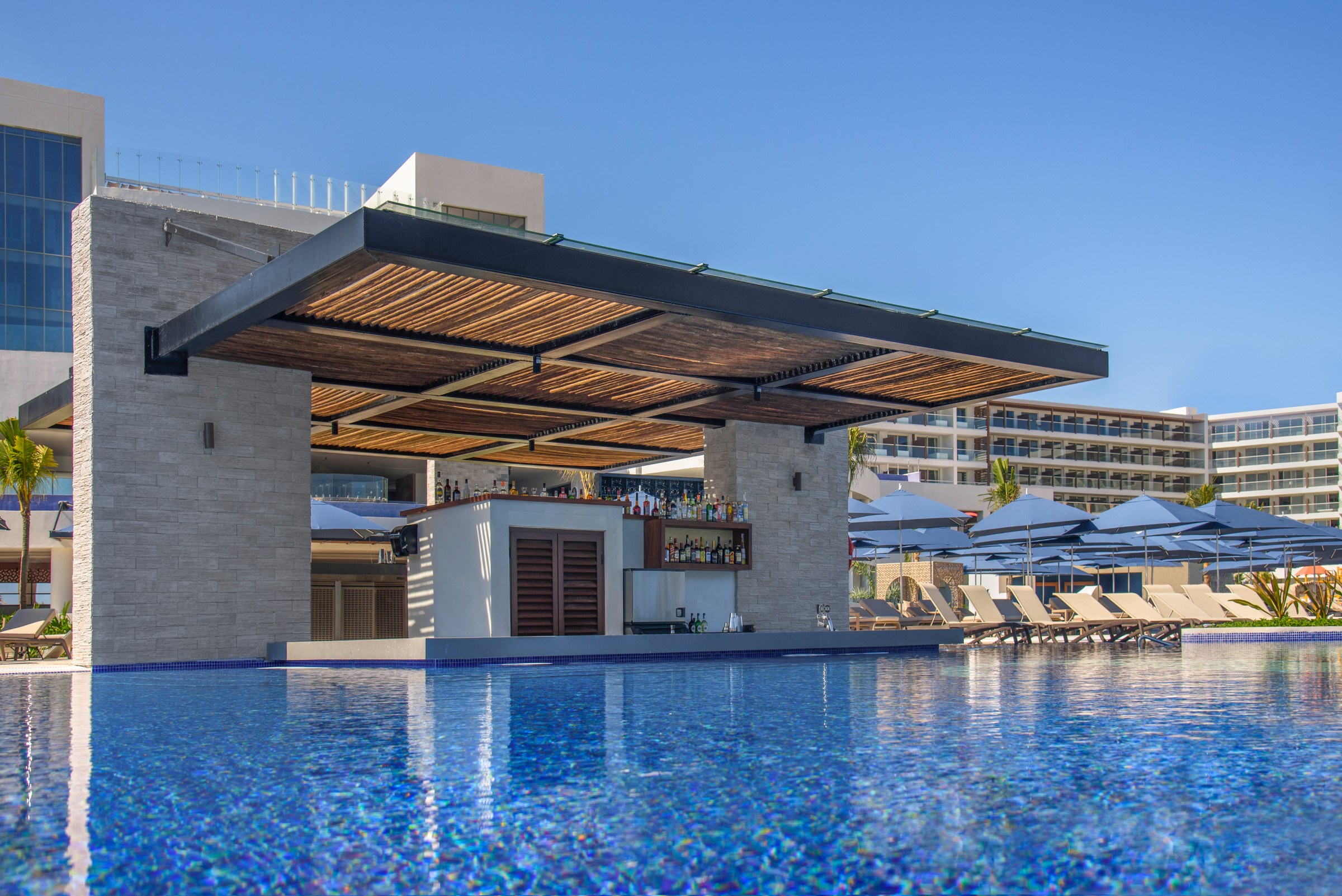 DIPS swim-up bar