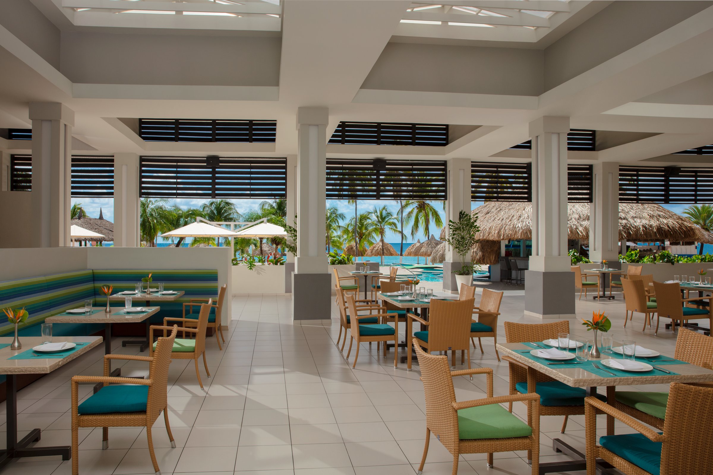 World Café buffet restaurant dining area