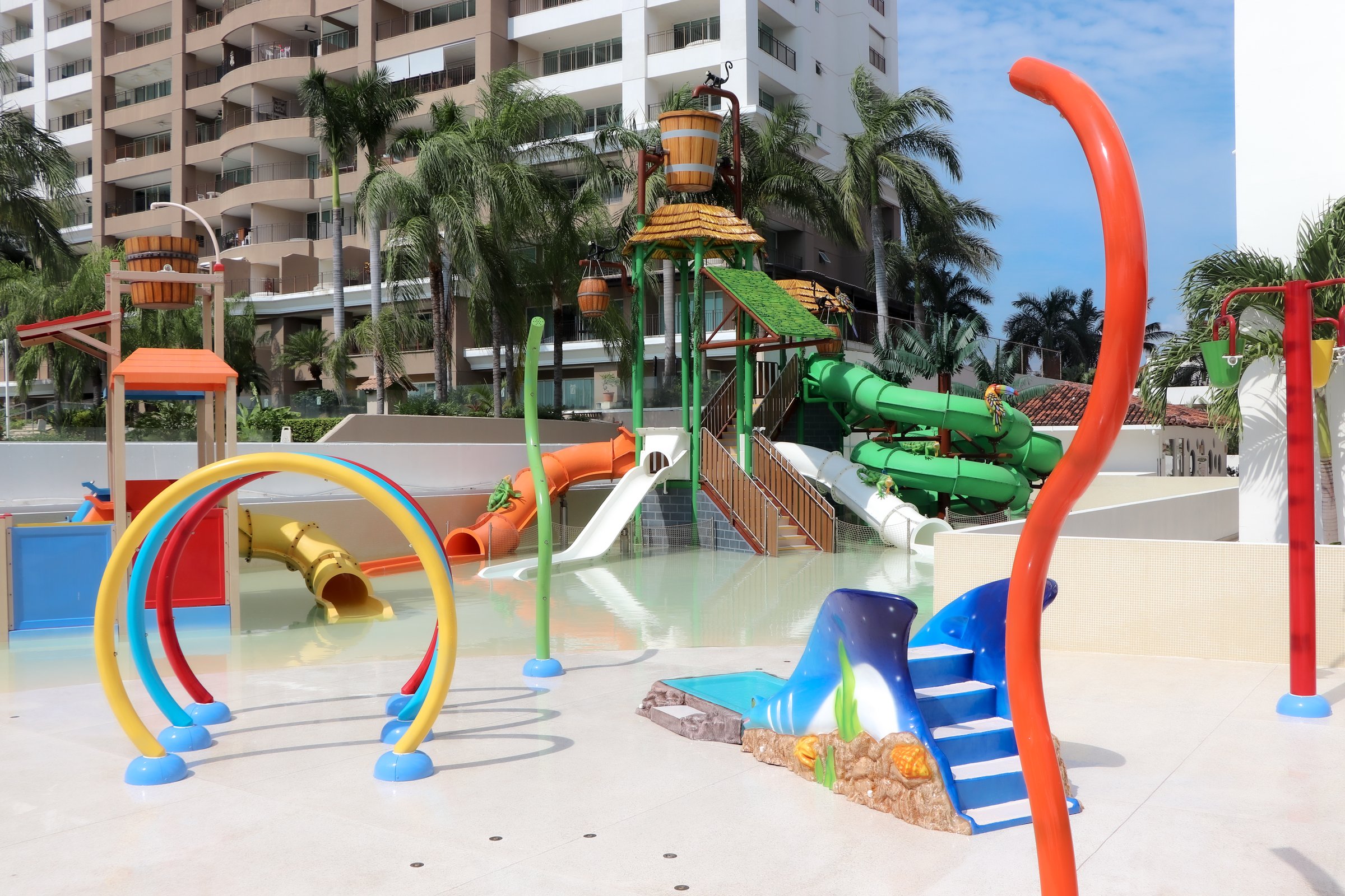 Sunny's Splash Park kids' water play area