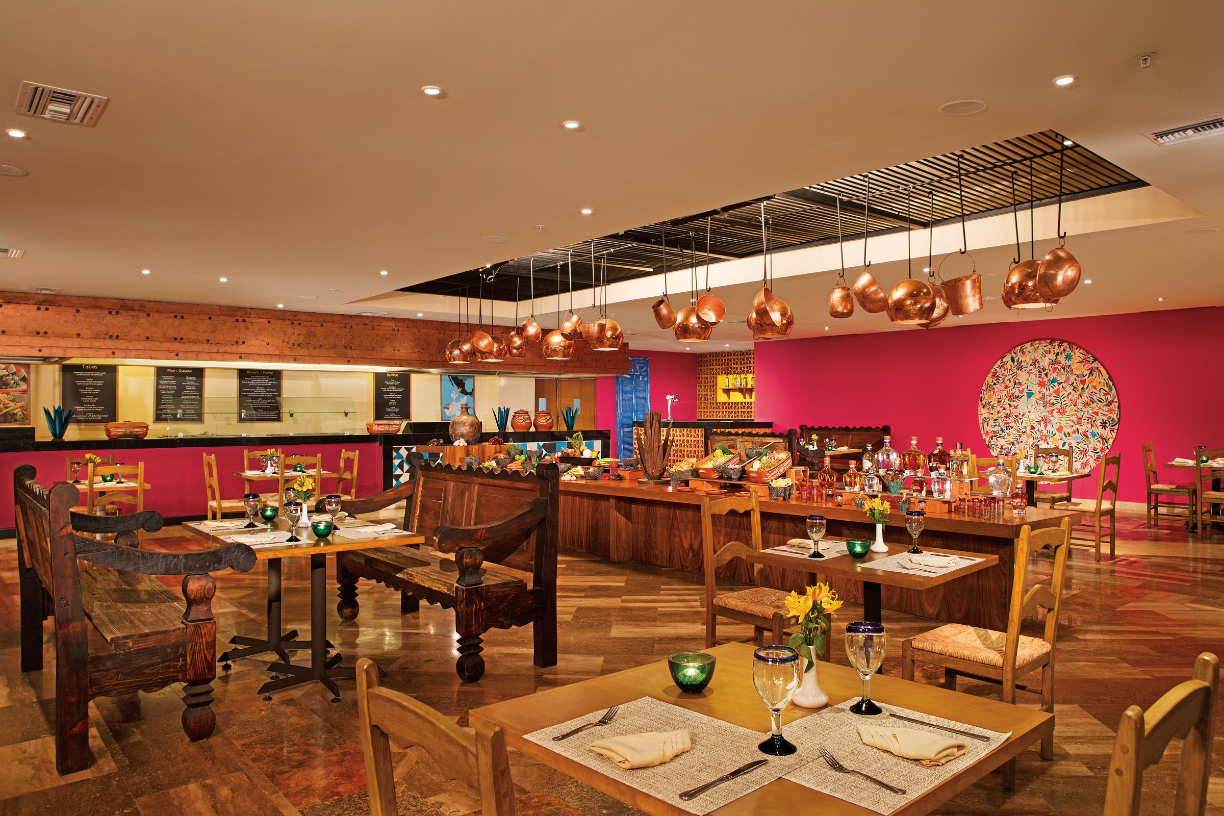 Tiki Tacos restaurant interior